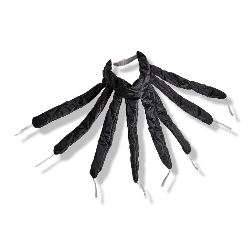 LYVA heatless curling ribbon, black