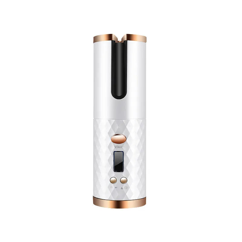 LYVA Automatic Hair Curler results