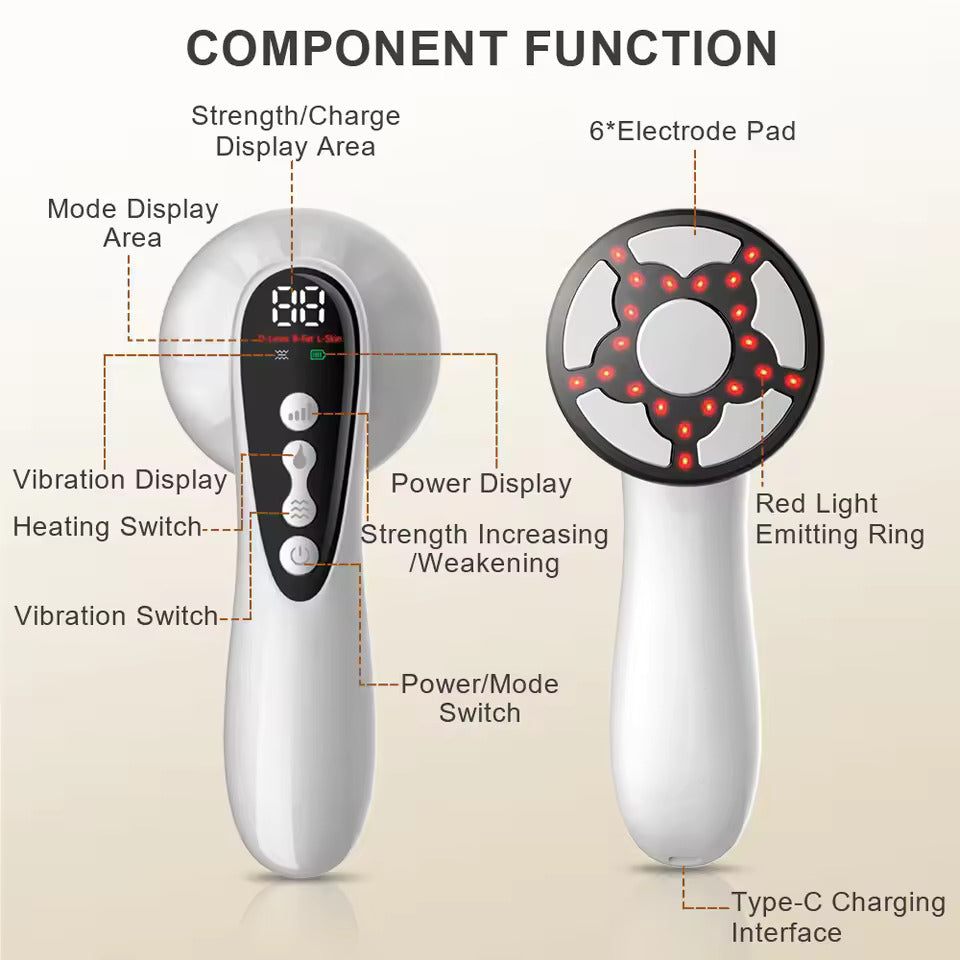 Six massage heads and constant temperature