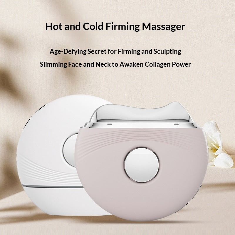 LYVA Red Blue Light Gua Sha in use