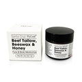 LYVA Beef Tallow Face Cream product benefits infographic