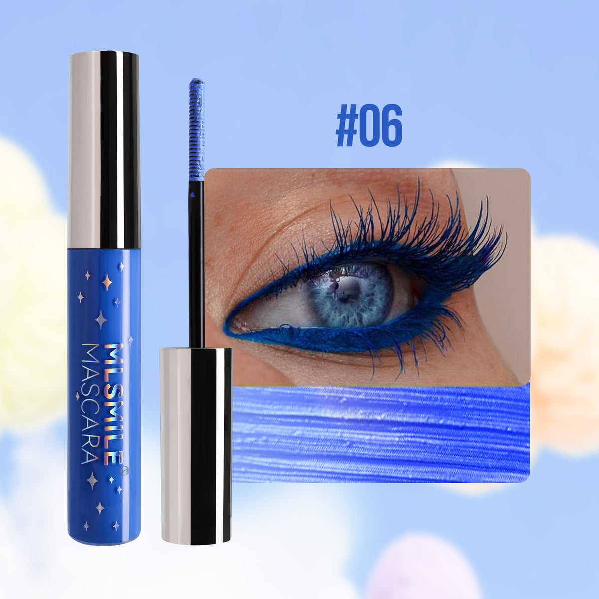 LYVA Shimmer Color Mascara shade 6