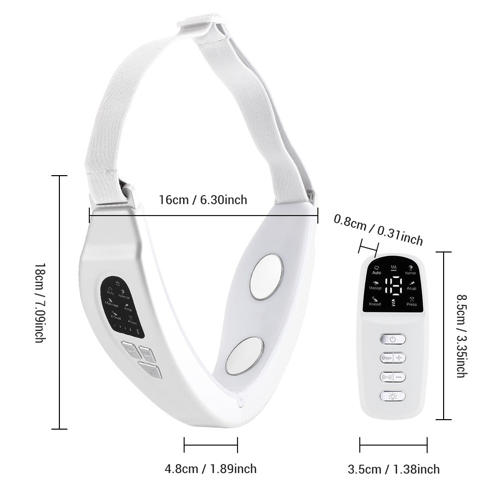LYVA Microcurrent Facial Device in use