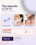 LYVA Smooth & Lift Kit — hair remover, V-Line lifting mask, neck smoothing pad and a free mystery gift